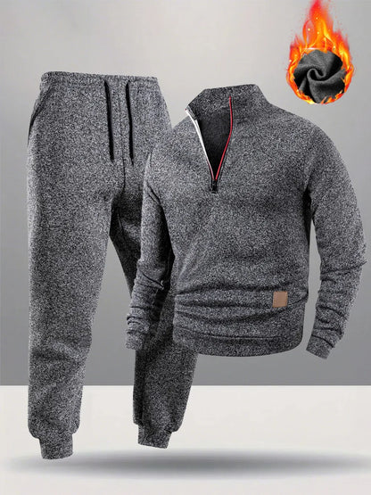 Men's Casual Tracksuit 2-Piece – Pullover & Pants 2025