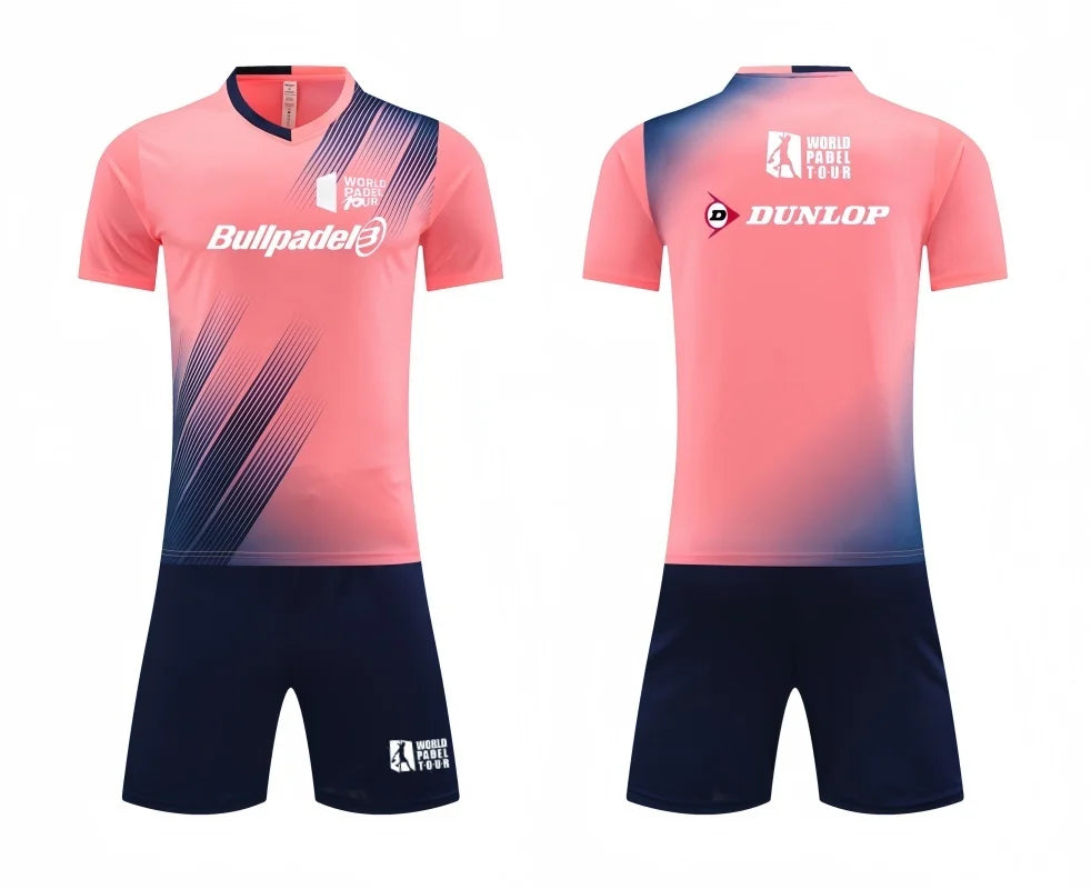 Men's Summer T-shirt & Shorts Set Stylish Tennis & Badminton Sportswear