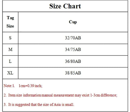 Seamless push-up bra – soft, breathable, wireless comfort