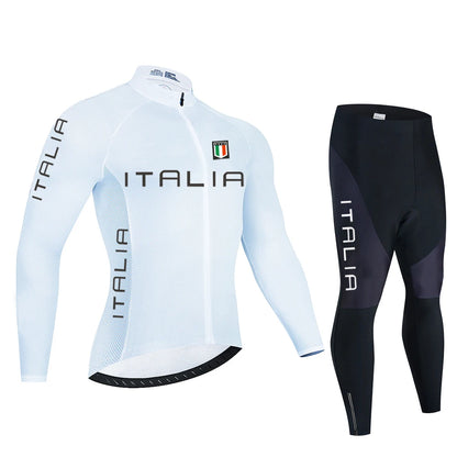 ITALIA Men’s Long Sleeve Cycling Jersey MTB