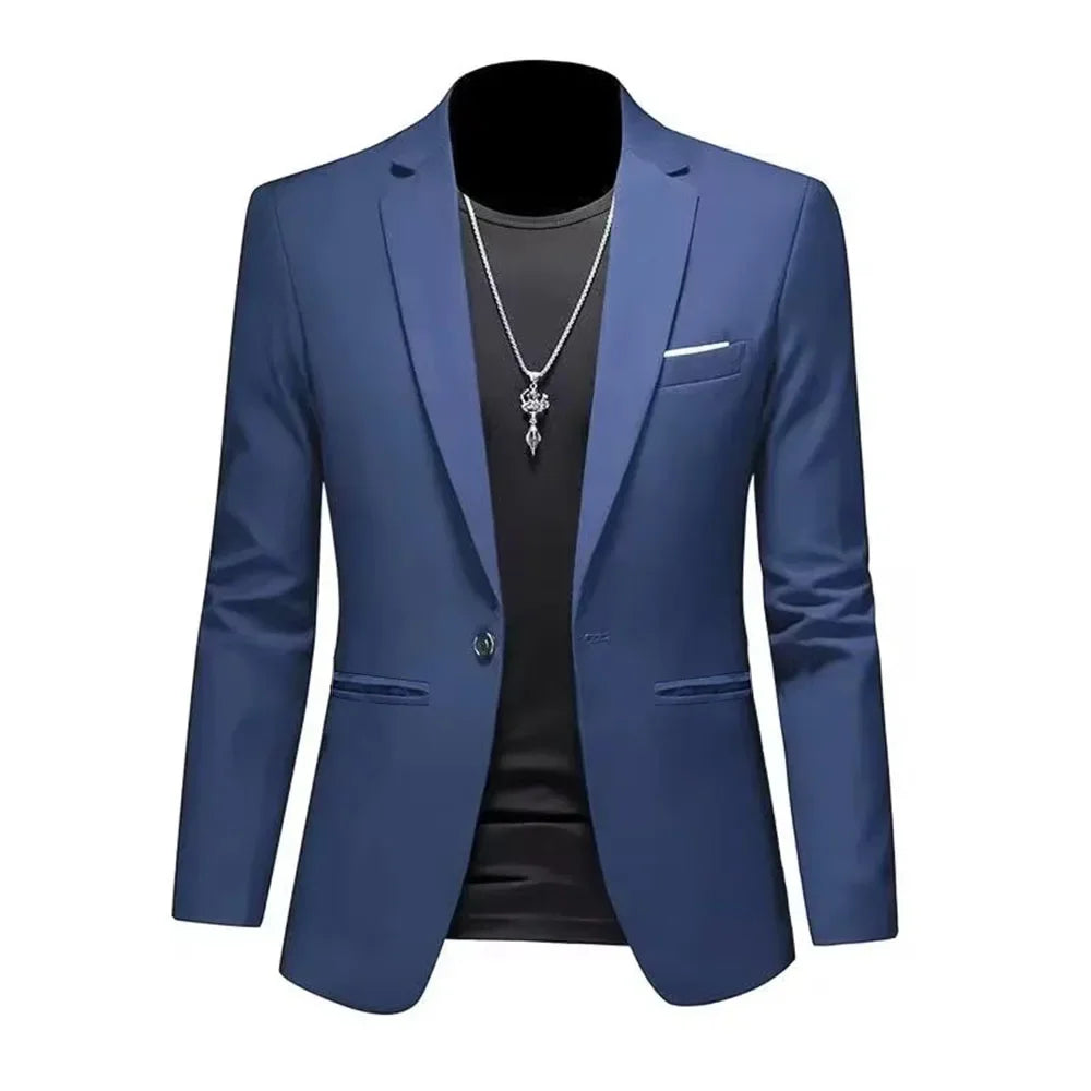 Men's Slim Fit Casual Business Blazer