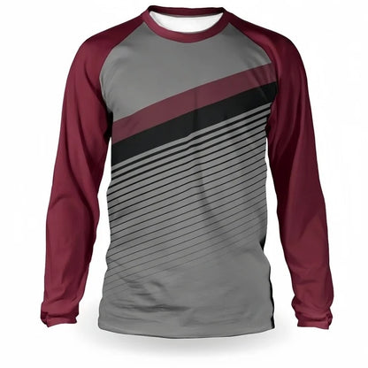 MTB downhill motorcycle jersey breathable quick dry shirt