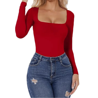GUUDIA Seamless Long Sleeve Bodysuit – Tummy & Waist Shaper