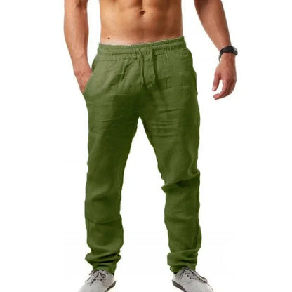 Cotton Linen Pants for Men