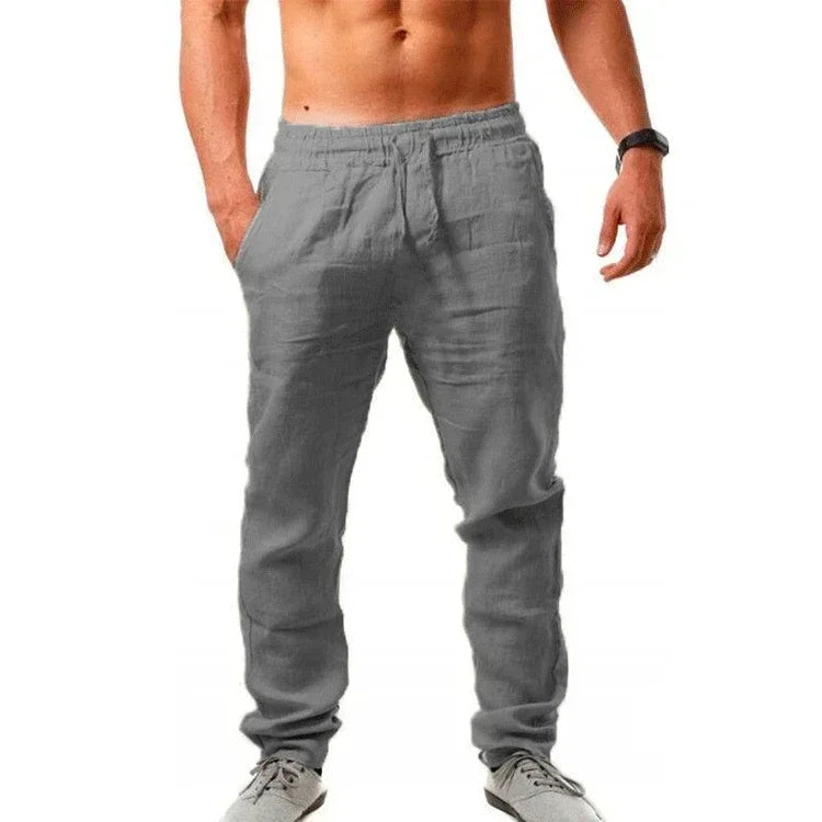 Cotton Linen Pants for Men