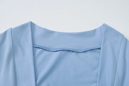 Dulzura Sexy 2-Piece Mini Dress Set – Crop Cardigan & Bodycon