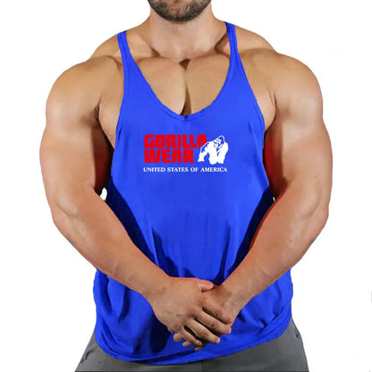 Men’s Quick Dry Gym Tank Top – Sleeveless Fitness Vest