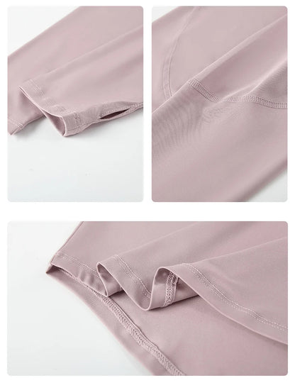 Women Yoga Shirt Quick-Dry Breathable Workout Activewear