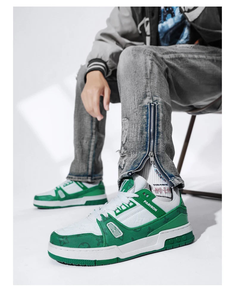 Luxury 2025 LV sneakers, unisex casual fashion shoes