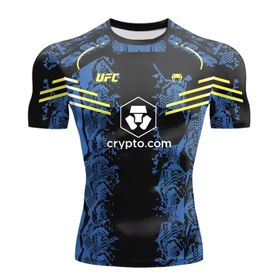 UFC Boxing T-Shirt – Summer Quick-Dry Top