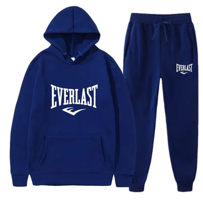 Men's EVERLAST Gym Hoodie & Running Set