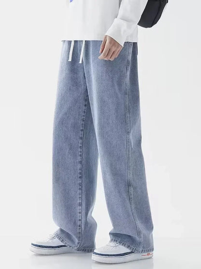 Men's Loose Denim Jeans, Oversized Streetwear, Y2K Fashion