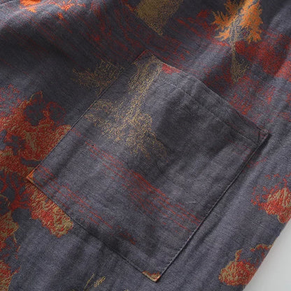 Men's Cotton Kimono Robe – Spring Roomwear