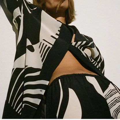 Women's 2-Piece Digital Print Set