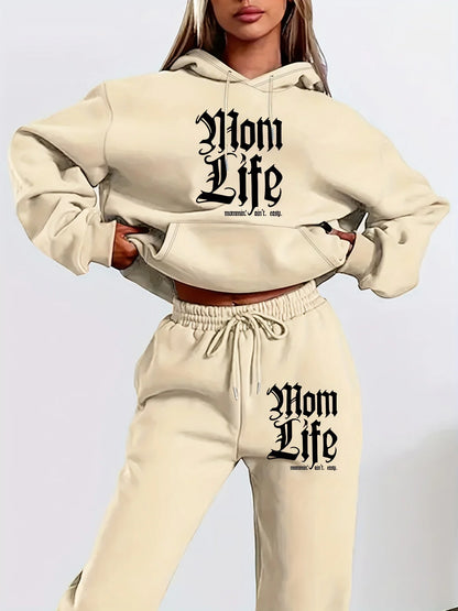 Women's Winter Hoodie & Sweatpants Set