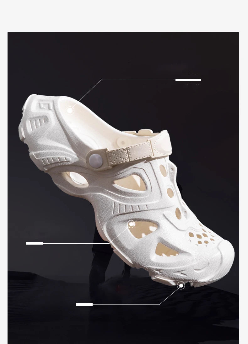 Men Sandals, Fashion, Sports, Comfortable, Soft, Beach, Street, EVA