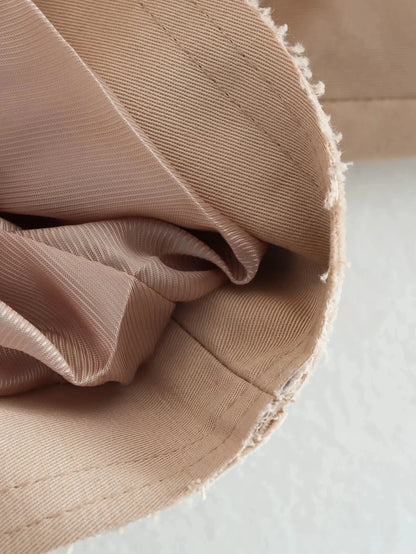 Women’s Cropped Trench Jacket – Vintage Streetwear 2024