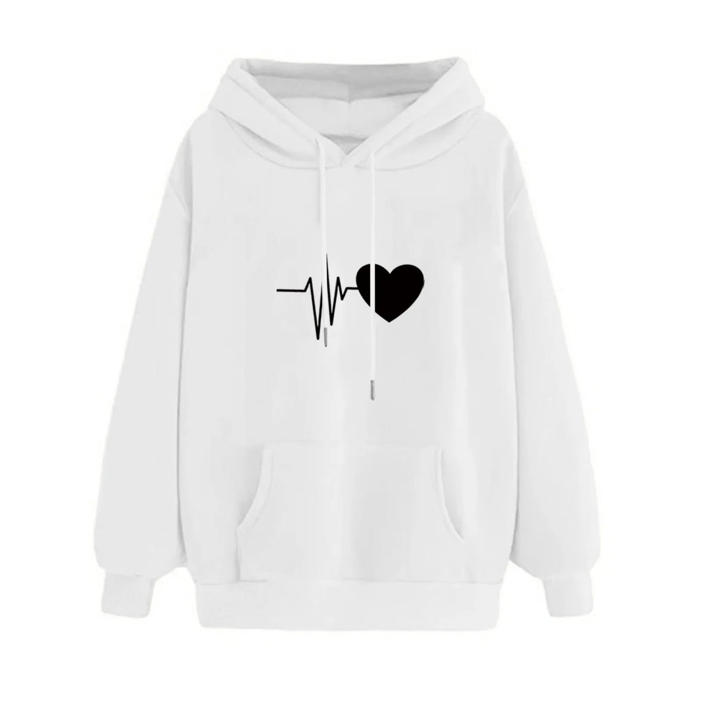 Casual Fun Print Women's Hoodie