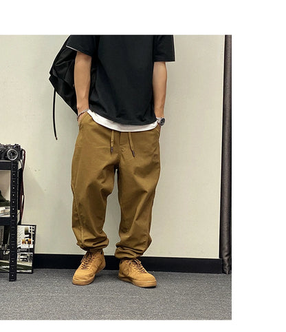 Men’s Oversize Cargo Pants Streetwear Joggers
