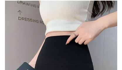 Women's Summer High Waisted Safety Shorts – Thin Shark Pants