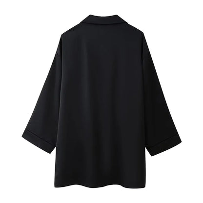 Women's EU/US Style Double-Breasted Suit Set