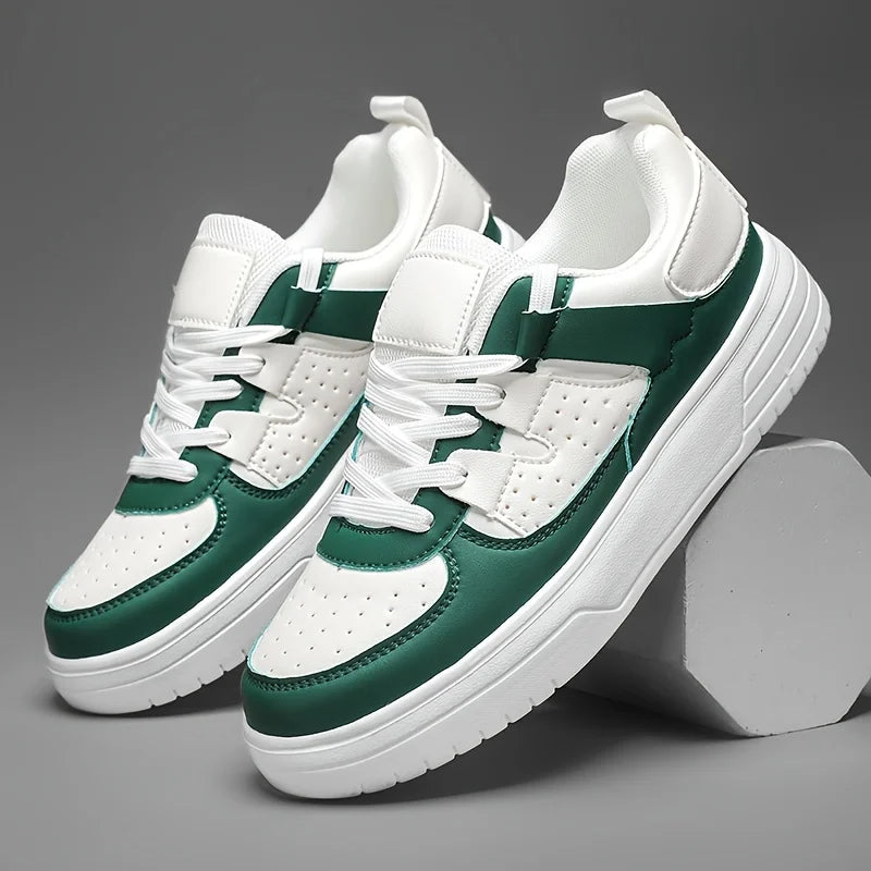 Men's Thick-Soled Sneakers, Height-Boost, Casual, Sports  Non-Slip