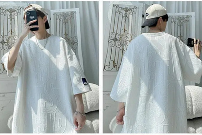 5 3D Men's Summer Tracksuit – T-shirt & Shorts Set 2025