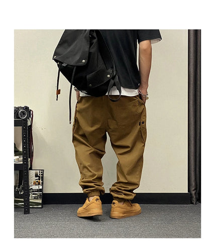 Men’s Oversize Cargo Pants Streetwear Joggers