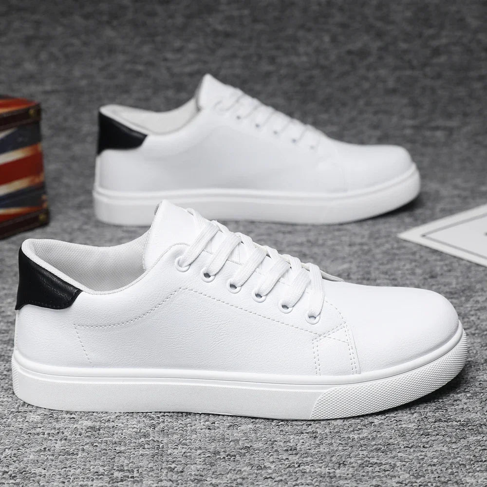 Classic British Leather Loafers Men Trendy Spring Shoes