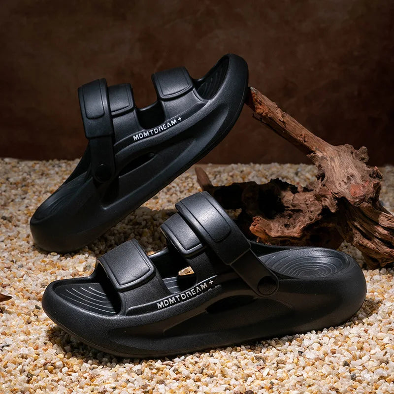 Men Sandals, Fashion, Sports, Comfortable, Soft, Beach, Street, EVA