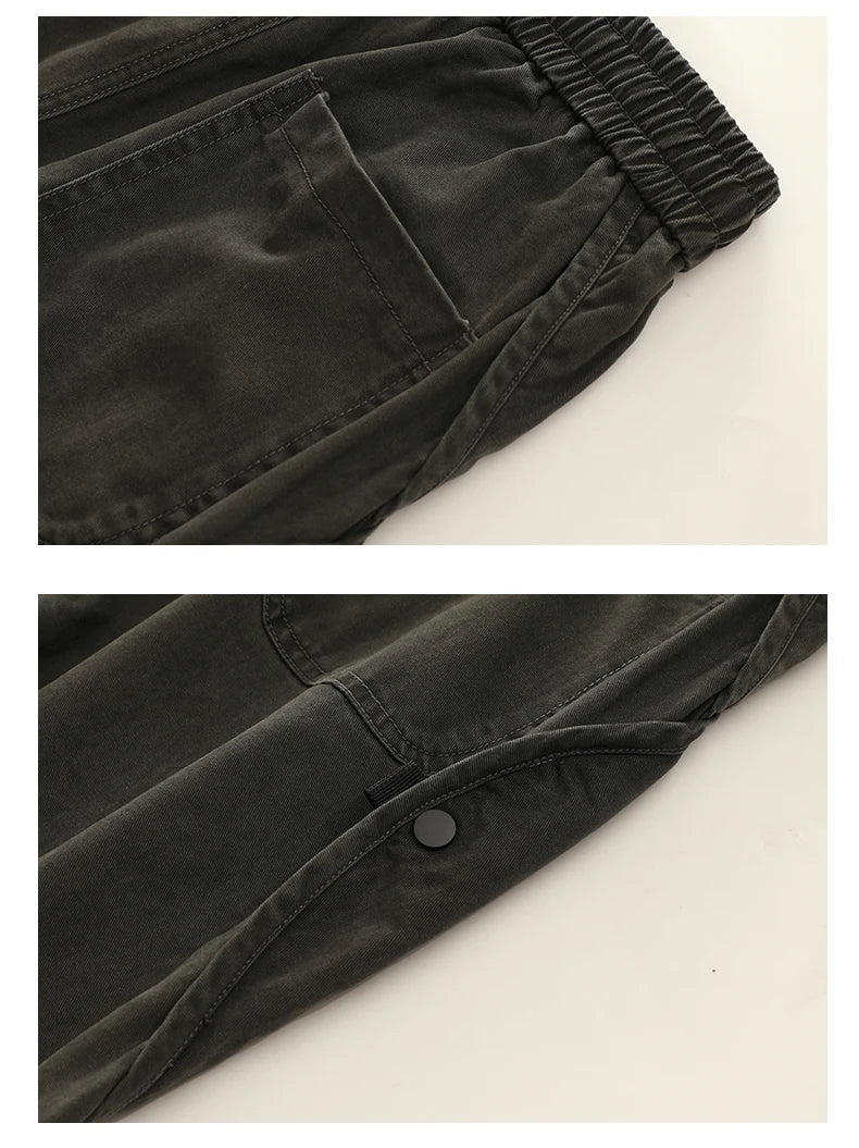 Men’s Oversize Cargo Pants Streetwear Joggers