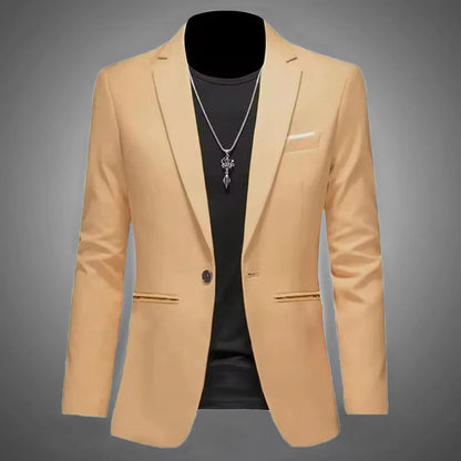 Men's Slim Fit Casual Business Blazer