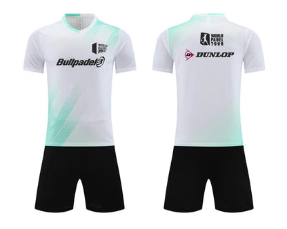 Men's Summer T-shirt & Shorts Set Stylish Tennis & Badminton Sportswear