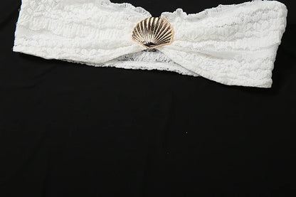 Weird Puss Y2K 2-Piece Tube Top & Skirt