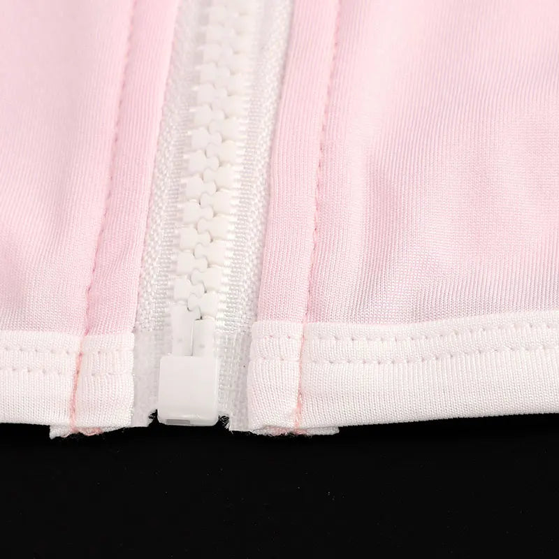 Autumn Women Pink 2-Piece Sports Suit