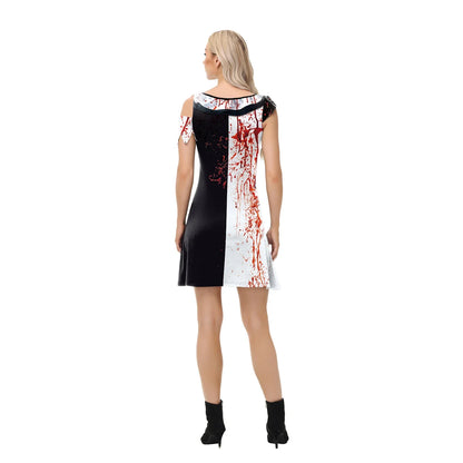 Terrifier 3 Clown Cosplay Dress for Women