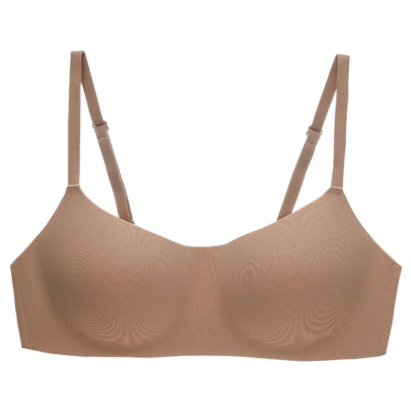 Seamless push-up bra – soft, breathable, wireless comfort