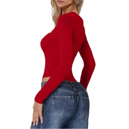 GUUDIA Seamless Long Sleeve Bodysuit – Tummy & Waist Shaper