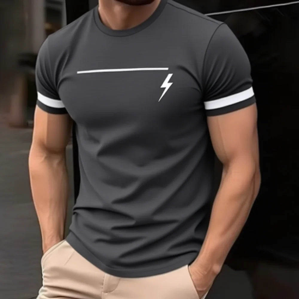 Men's Graphic 3D T-Shirt – Summer Y2K Style