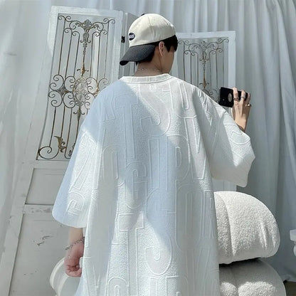 5 3D Men's Summer Tracksuit – T-shirt & Shorts Set 2025