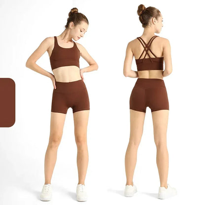 2Pcs Women’s Yoga Set – Bra & Leggings