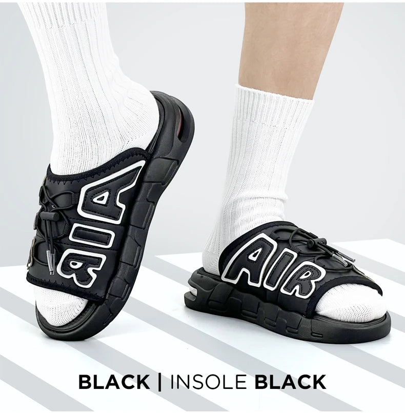 Men's Summer Sandals Beach Flip-Flops Breathable Outdoor Shoes