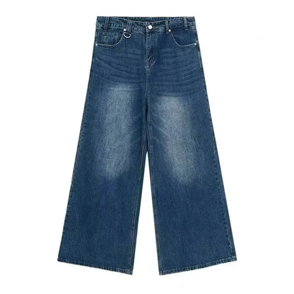 Men’s baggy wide leg vintage denim jeans