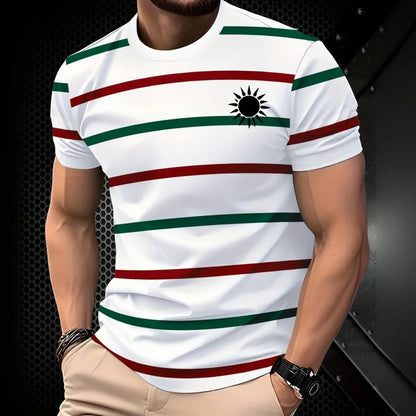 Men's Graphic 3D T-Shirt – Summer Y2K Style