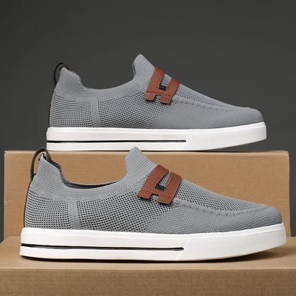 Men's Casual Lightweight Breathable Sports Walking Canvas Shoes