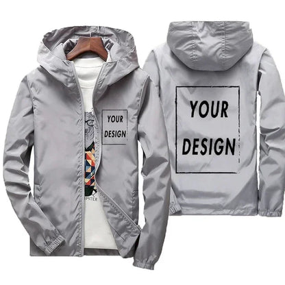 2025 Men's Windproof Autumn Jacket – Custom Logo