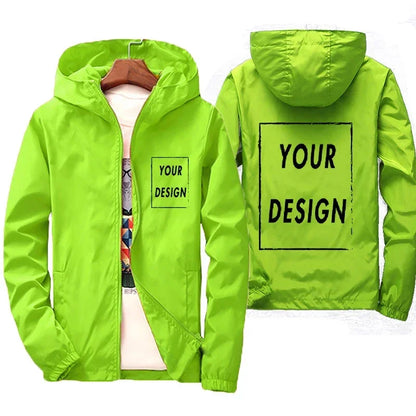 2025 Men's Windproof Autumn Jacket – Custom Logo