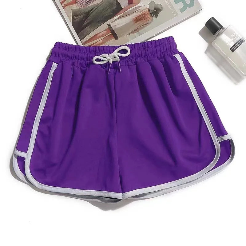 Women's Summer Yoga Wide-Leg Shorts