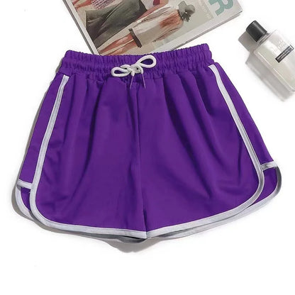 Women's Summer Yoga Wide-Leg Shorts