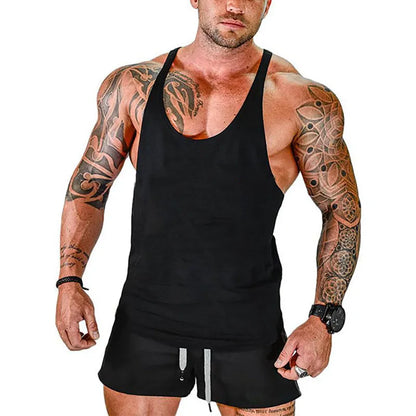 Men’s Quick Dry Gym Tank Top – Sleeveless Fitness Vest